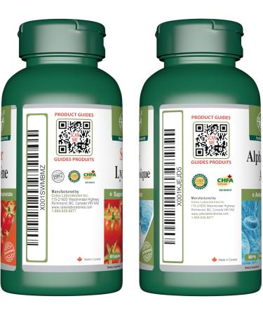 VORST Premium Lycopene 60 Capsules & Alpha Lipoic Acid 300mg 90 Capsules (Combo Bundle 2 Bottles) - Buy Online on GoSupps.com