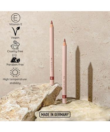 NL Beauty No. 02 Wild Lipliner - Long-Lasting Lip Contour Pencil with Vitamin E - Too Nude to Be True - 1.5g International Shipping Available - Buy Online on GoSupps.com