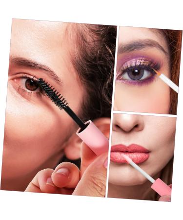 DOITOOL 6 Pcs Empty Bottle Lip Gloss Tubes Empty Mascara Tube with Wand Eyelash Brush - Buy Online on GoSupps.com