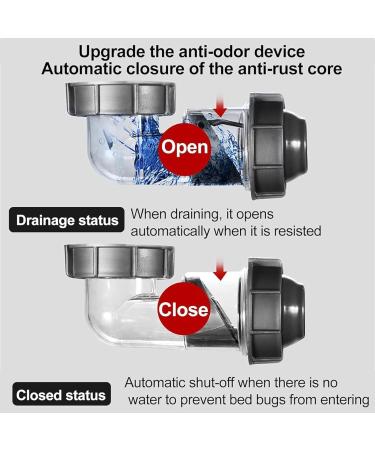 Automatic Sensor Urinal Toilet Washout Urinal Wall Mounted Intelligent Touchless Urinal Flush Valve Auto Urinals Flushing Set(Metallic) - Buy Online on GoSupps.com