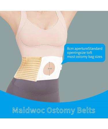 Adjustable Ostomy Belt for Men & Women | Elastic Abdominal Support for Colostomy & Ileostomy | Prevent Stoma Hernia | Large Size for Active Lifestyle - Buy Online on GoSupps.com