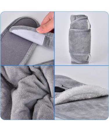 Queta Hot Water Bottle 1000ml - Thick Rubber Heat Bottle with Soft Plush Cover for Waist Abdomen Hands Shoulders & Neck Warmer - Ideal for International Shipping - Buy Online on GoSupps.com
