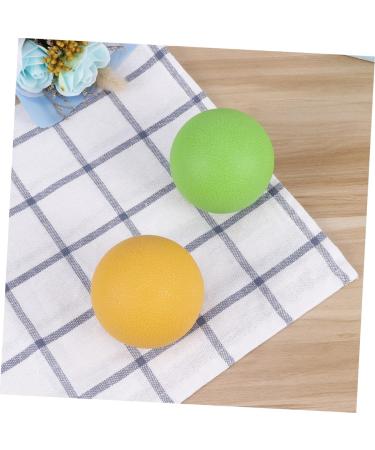 Garneck 2pcs Green Yoga Massage Balls - Foot Fascia Relief & Fitness Tool - Buy Online on GoSupps.com