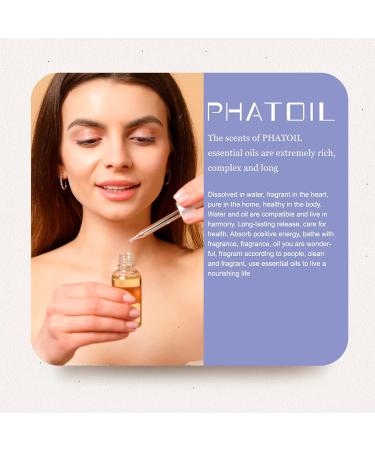 PHATOIL Clary Sage Essential Oil 10ML - 100% Pure & Undiluted - Cruelty-Free - Ideal for Home Diffusers - Pack of 1 - Buy Online on GoSupps.com
