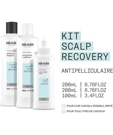 NIOXIN Scalp Recovery - Anti-Dandruff and Anti-Itch - Kit/Shampoo/Conditioner/Soothing Serum/Exfoliant - Buy Online on GoSupps.com