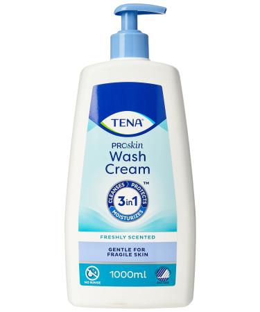 Tena Wash Cream Pump Dispenser 1 Litre