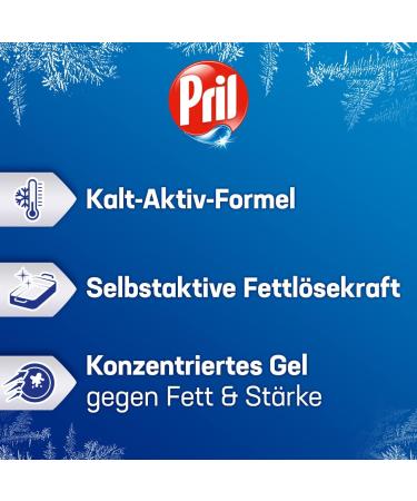 Pril Kraft Gel Ultra Plus 450ml - Hand Dishwashing Detergent for Superior Fat Removal - Effective in Cold Water - Original Power Gel (1-Pack) - Buy Online on GoSupps.com