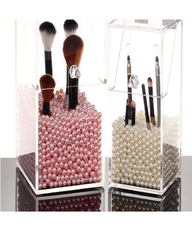 Summer Baby 600+ Loose Art & Handicraft Beads - Pink Art Pearls Bean Filling Makeup Brushes & More | International Shipping Available - Buy Online on GoSupps.com