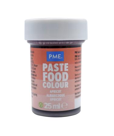 PME Paste Colour Apricot Crush 25 g Apricot 25 g (Pack of 1)