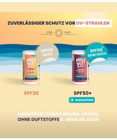 Fragrance-Free Vegan Sunscreen Stick for Face Neck & Shoulders - SPF 30 (40 ml) - Safe & Harmful Ingredient-Free | Start Pack - Buy Online on GoSupps.com