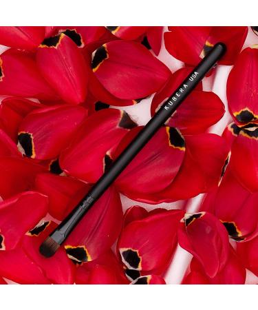 KUBERA Professional Lip and Eye Makeup Brush | Synthetic Hair | Vegan & Cruelty-Free | Made in the USA - Buy Online on GoSupps.com