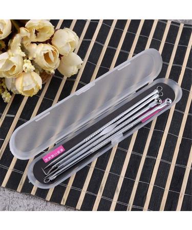 Beautyh Comedone Quicker Stainless Steel Acne Extractor Kit - Effective Blackhead Remover Set - Buy Online on GoSupps.com