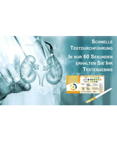 One+Step Kidney Test - 5 Urine Test Strips for Creatinine Protein & Specific Gravity | Fast International Shipping - Buy Online on GoSupps.com