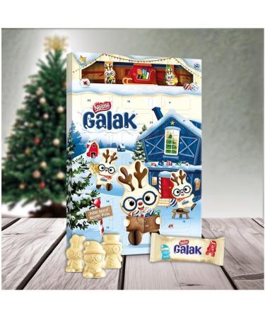 Galak - Christmas Chocolate Advent Calendar - 197g - Buy Online on GoSupps.com