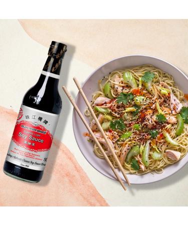 Pearl River Bridge Superior Light Soy Sauce - 12 Pack (1.8 LTR Each) | Premium Multipack for International Shipping - Buy Online on GoSupps.com
