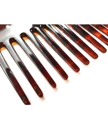 Str hnenboy Handmade Curl Comb - 9cm 11 Teeth Afro & Coarse Hair Brown - Perfect for International Shipping - Buy Online on GoSupps.com