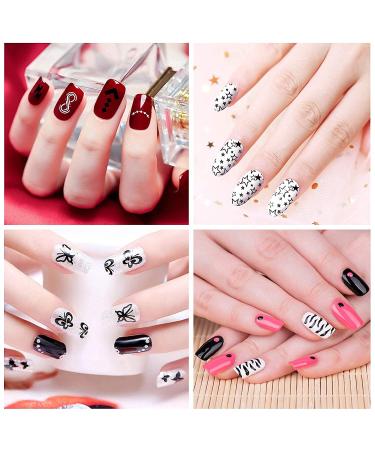 SEISSO Nail Stamping Gel Polish Set with 7 Colors + Templates, Latex Tape, Stamper & Scraper - Nail Art and Manicure Collection - Buy Online on GoSupps.com