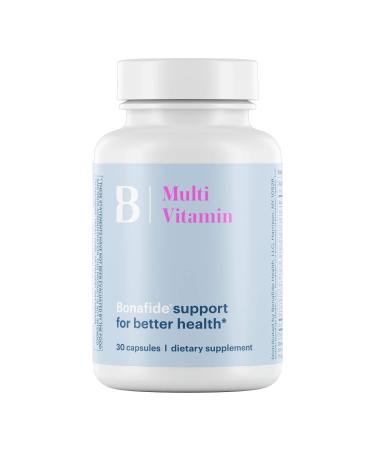 Bonafide Essentials Multi Vitamin for Better Health Daily Multivitamin for Women 30 Capsules (1-Month Supply)