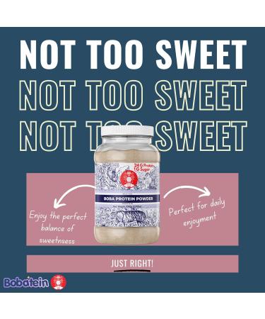 Boba Tea Protein Milk Tea Black Tea Whey Protein Powder 24g 1g Sugar - Buy Online on GoSupps.com