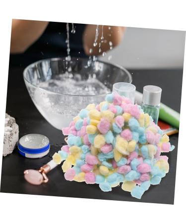 Balacoo Nail Polish Remover Balls - 1 Pack Plush Cotton Balls for Crafts & Cleaning - Baby Safe Green Dyes - Buy Online on GoSupps.com