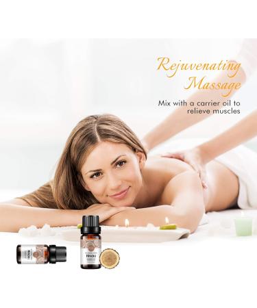 Buy 2-Pack 100% Pure Organic Hinoki Essential Oil for Diffuser Natural Aroma Massage Hair & Skin Care | 2X10ML - Buy Online on GoSupps.com