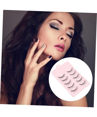 LALAFINA Magnetic False Eyelashes 5 Pairs Eyelash Natural False Lashes Magnetic Fake Makeup Lash 3d Affect Lashes Reusable Lashes Multi-layer Lashes 5d Curly Fiber Extend - Buy Online on GoSupps.com