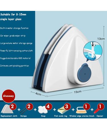 Window Cleaner Wipers Glass Cleaner Adjustable Magnet Force Wipe The Glass Artifact Household Double-Sided Wipe High-Rise Window Cleaning Artifact Glass Cleaning Wiper Cleaning - Buy Online on GoSupps.com