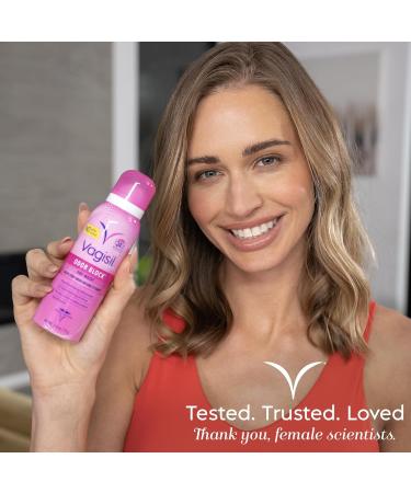 Vagisil Odor Block Dry Wash Spray - Gynecologist Tested Feminine Hygiene Hypoallergenic 2-Pack | International Shipping - Buy Online on GoSupps.com