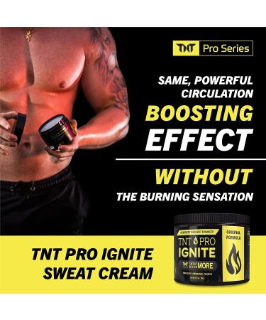 TNT Workout Enhancer Sweat Gel Hot Cream - Sweet Scent - Thermogenic Cream for Waist, Thigh, Arm - Heat Skin Lotion for Men & Women - 6.5oz - Buy Online on GoSupps.com