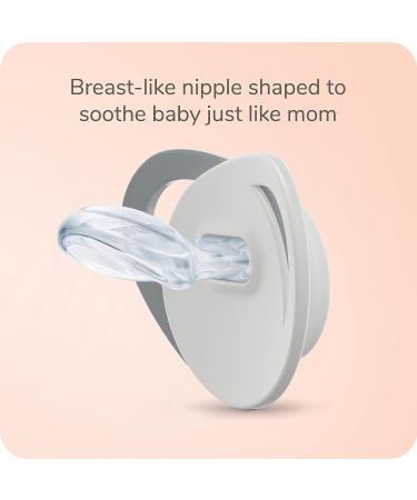 NUK Nature Orthodontic Pacifier 0-6M 2 Pack - Marbled | 1 Count - Buy Online on GoSupps.com