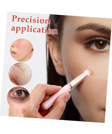 Didiseaon 6 Pcs Lip & Concealer Brush Set - Makeup Applicators for Foundation Eyebrows & Lips | High-Quality Artificial Fiber - Buy Online on GoSupps.com