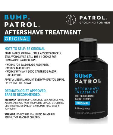 Bump Patrol Razor Bump 15 ml Solution (3-Pack) - Buy Online on GoSupps.com