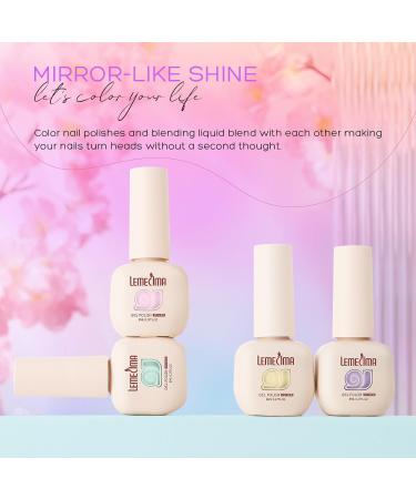 Lemecima 6 Pcs Macaron Summer Gel Nail Polish Set - Pastel Candy Shellac Nail Polish - Nail Salon Gifts for Women - DIY Nail Art at Home Sweet Macarons - Buy Online on GoSupps.com