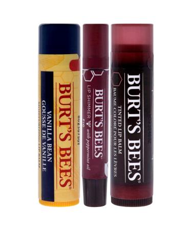 Buy Burts Bees Mistletoe Kiss Red Holiday Gift Kit - International Shipping Available - Buy Online on GoSupps.com