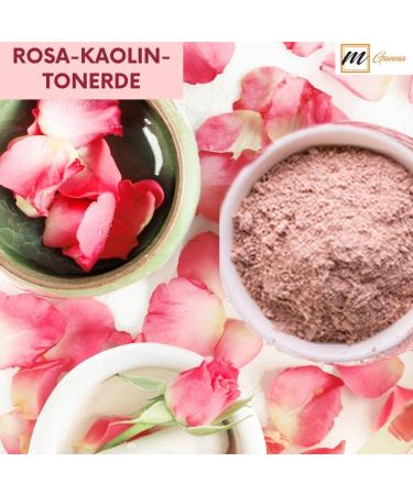 mGanna 100% Natural Pink Clay Powder for Skin Firming Face Mask Creams Face Masks & Soap Making 0.5lb/227g - Buy Online on GoSupps.com