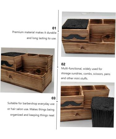 Minkissy Multifunctional Scissor Stand & Shear Holder - Barber Box Tool Storage for Hairdressers - Buy Online on GoSupps.com