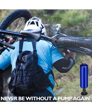 Portable Ball Pump with Needles and Nozzles for Sports Balls and Inflatables - Buy Online on GoSupps.com