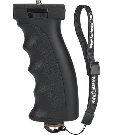 Universal Ergonomic Camera Stabilizer & Selfie Stick for Vlogging | Handheld Monopod with Light Holder | DSLR & Mirrorless Camcorder Accessories - Buy Online on GoSupps.com