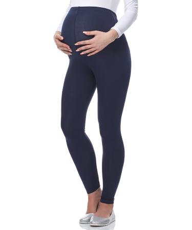 Be Mammy Women's Maternity Long Leggings 02 3XL Navy