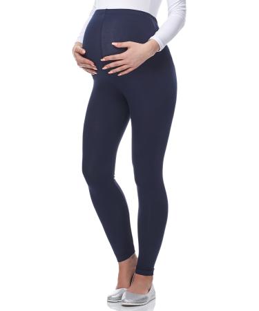 Be Mammy Women's Maternity Long Leggings 02 L Navy