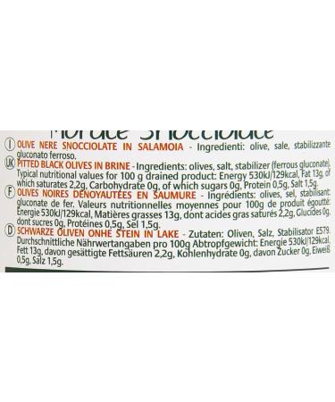  Sacl Sacl - Olivol Pitted Morate Olives Pitted Black Olives in Brine - 330 g - pack of 12  - Buy Online on GoSupps.com