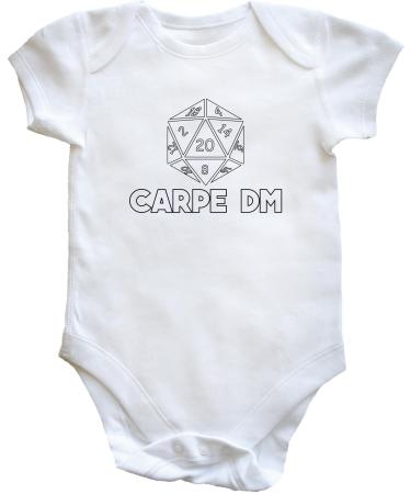 Hippowarehouse Carpe DM baby vest bodysuit (short sleeve) boys girls