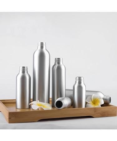 TIANZD 12 Pcs 200ml Empty Silver Aluminium Fine Mist Spray Bottle with White/Silver Metal Spray Head Refillable Travel Alu Bottles for Body Sprays Room Fragrances Perfumes Hair Garden Funnel Silver 200ml - Buy Online on GoSupps.com