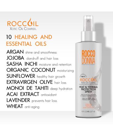 Rocco Donna Cleansing Shampoo | Deep Detox & Renewal | 10 oz for Healthy Hair Balance | Removes Build-Ups - Shop Internationally - Buy Online on GoSupps.com