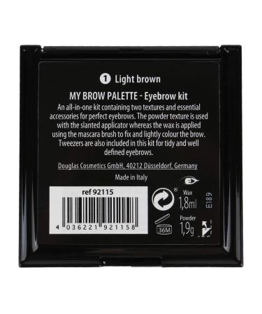 Douglas Make-up 934195 Eyebrow Set - My Brow Palette in Light Brown | Premium Quality & Fast International Shipping - Buy Online on GoSupps.com