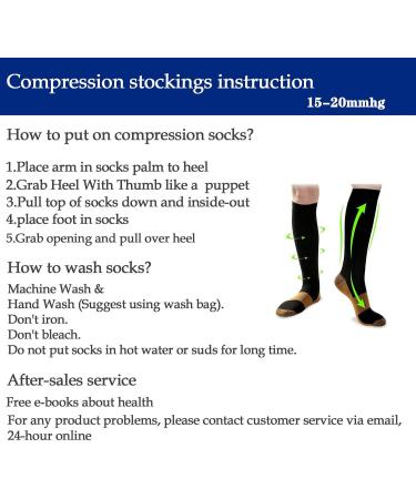 Zalati Copper Compression Socks - 2pcs Foot Sleeves for Medical Running & Cycling - Unisex Athletic Support - Buy Online on GoSupps.com