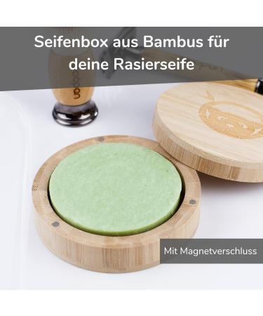 BOOpan Premium Razor Hobel Set - Eco-Friendly Bamboo Shaving Kit for Men & Women | Includes Razor Blades Stand & eBook - Perfect Gift Set - Buy Online on GoSupps.com