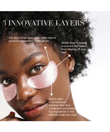 Wander Beauty Baggage Claim Rose Gold Under Eye Patches - Dark Circle & Puffiness Treatment - Depuffing & Firming Eye Mask - Brightening Under Eye Bags - 6 Pairs - Buy Online on GoSupps.com