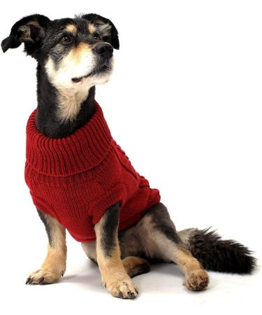 Wolters Cable Knit Sweater - Red 35 cm Back Length | Buy Internationally - Buy Online on GoSupps.com