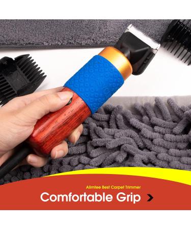 Electric Carpet Trimmer: Low Noise, Adjustable Speed, 200W Multifunctional Tool for Handmade Rug Cleaning and Tufting - Buy Online on GoSupps.com